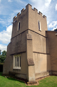 Church tower from the south-west June 2008